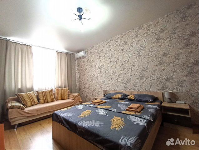 

1-к. квартира, 45 м², 2 кровати