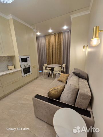 

1-к. квартира, 46 м², 3 кровати