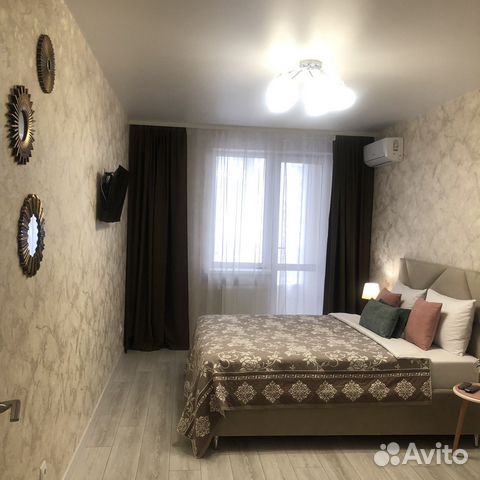 

1-к. квартира, 43 м², 2 кровати
