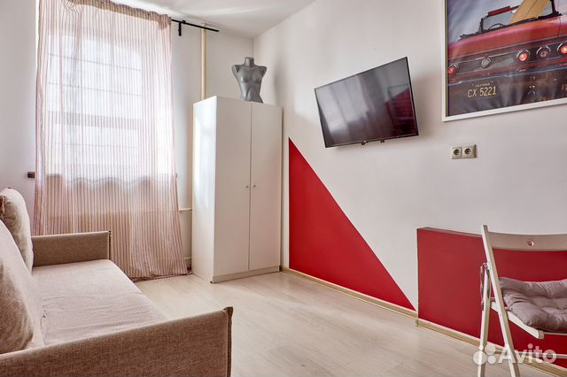 

1-к. квартира, 25 м², 2 кровати