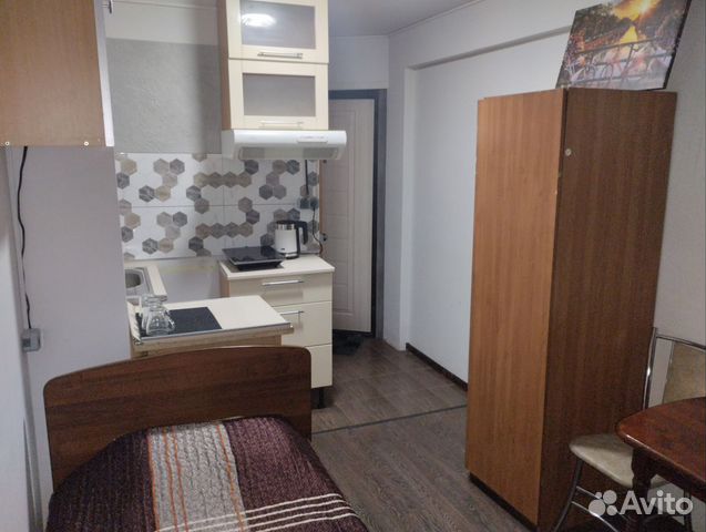 

Квартира-студия, 18 м², 2 кровати