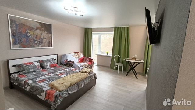 

Квартира-студия, 35 м², 2 кровати