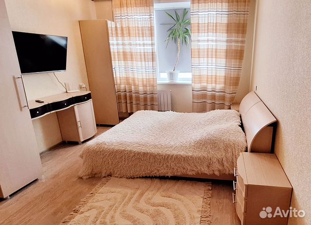 

1-к. квартира, 45 м², 2 кровати