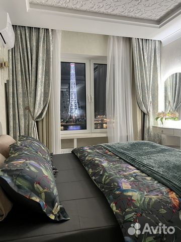 

1-к. квартира, 40 м², 2 кровати