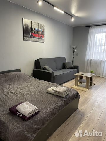 

1-к. квартира, 42 м², 3 кровати