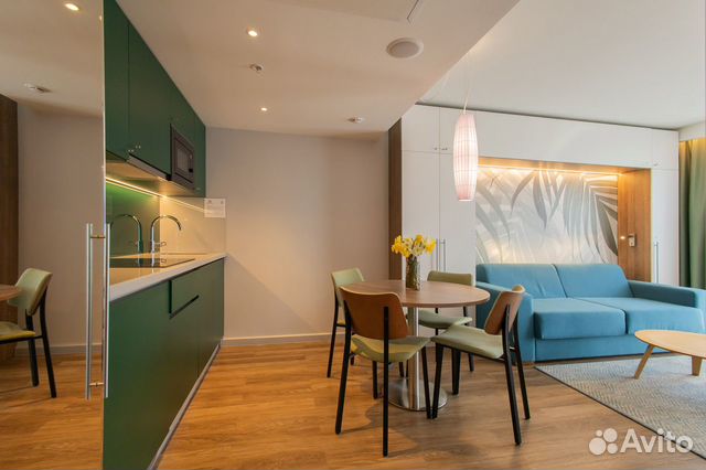 

1-к. квартира, 49 м², 2 кровати