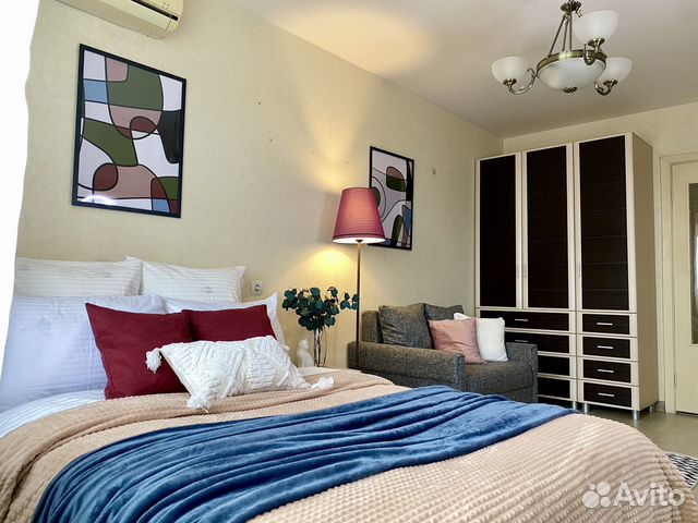 

1-к. квартира, 41 м², 2 кровати