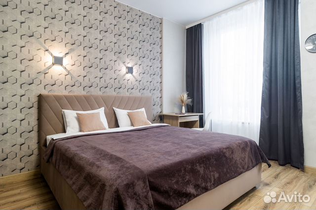 

1-к. квартира, 38 м², 2 кровати