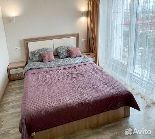 

1-к. квартира, 42 м², 2 кровати