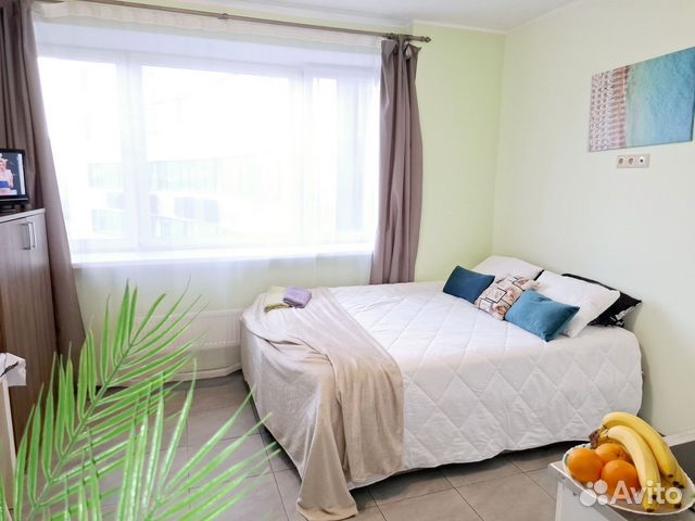 

Квартира-студия, 25 м², 2 кровати
