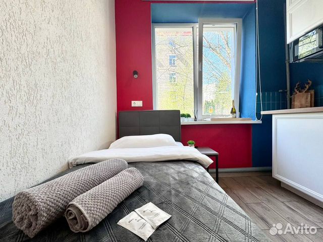

Квартира-студия в апарт-отеле, 14 м², 1 кровать