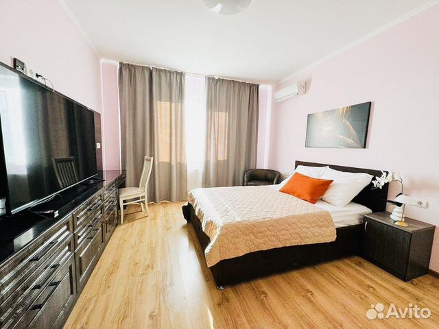 

1-к. квартира, 39 м², 2 кровати