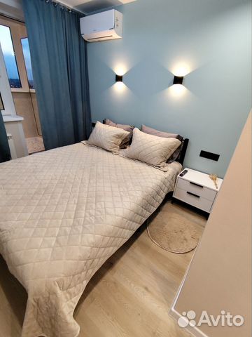 

1-к. квартира, 52 м², 2 кровати