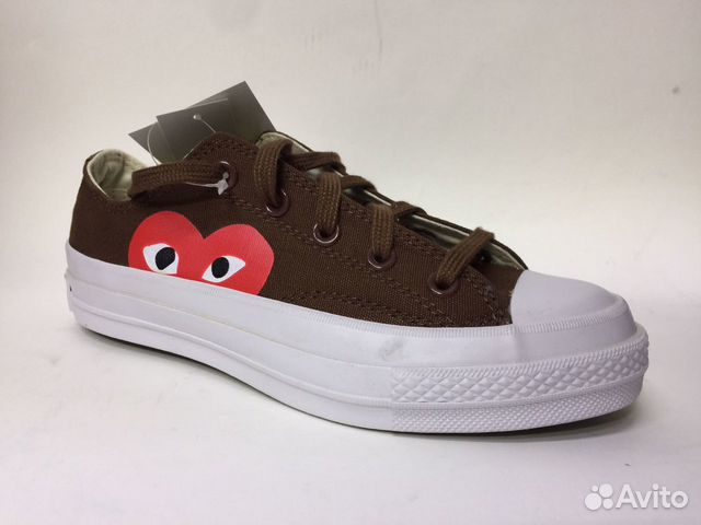 Кеды Converse All Star Play Коричневые Кеды Converse All Star Play Коричневые