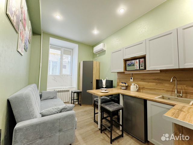 

Квартира-студия, 20 м², 2 кровати