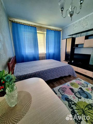 

1-к. квартира, 34 м², 2 кровати