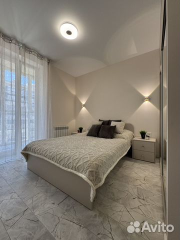 

1-к. квартира, 45 м², 2 кровати