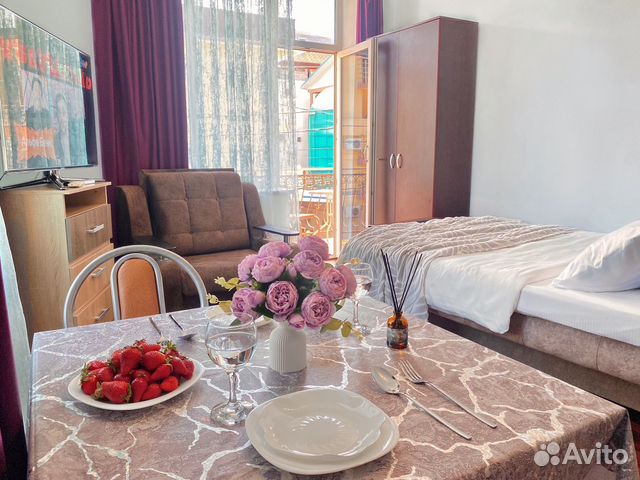 

Квартира-студия, 25 м², 3 кровати