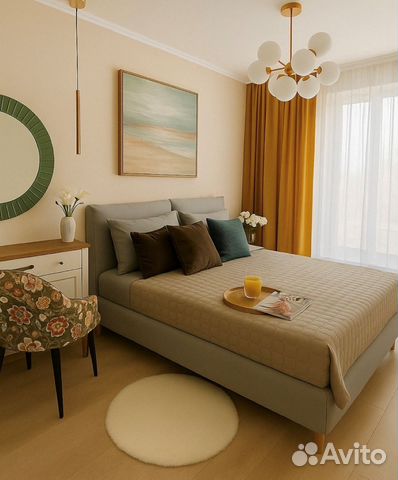 

2-к. квартира, 65 м², 4 кровати