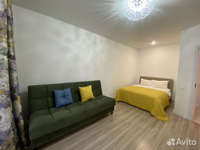 

1-к. квартира, 40 м², 3 кровати