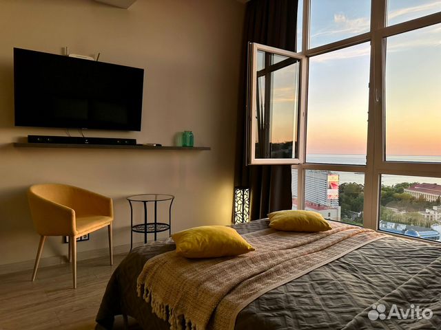 

Квартира-студия, 33 м², 2 кровати