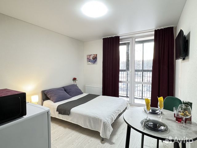 

Квартира-студия, 18 м², 1 кровать