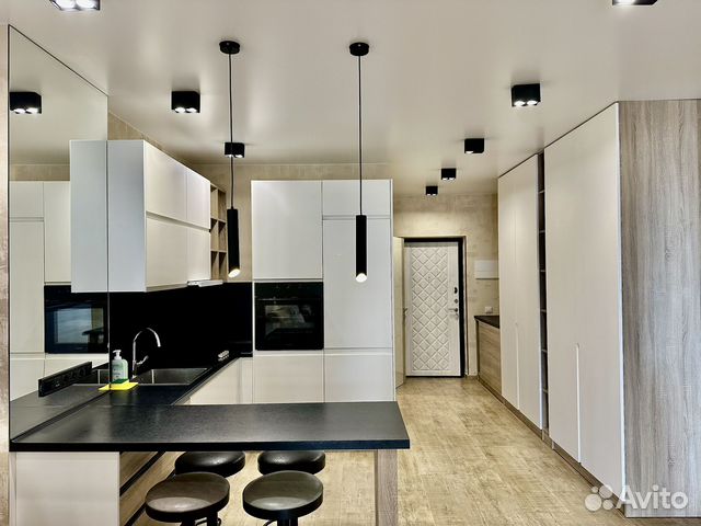 

Квартира-студия, 45 м², 2 кровати
