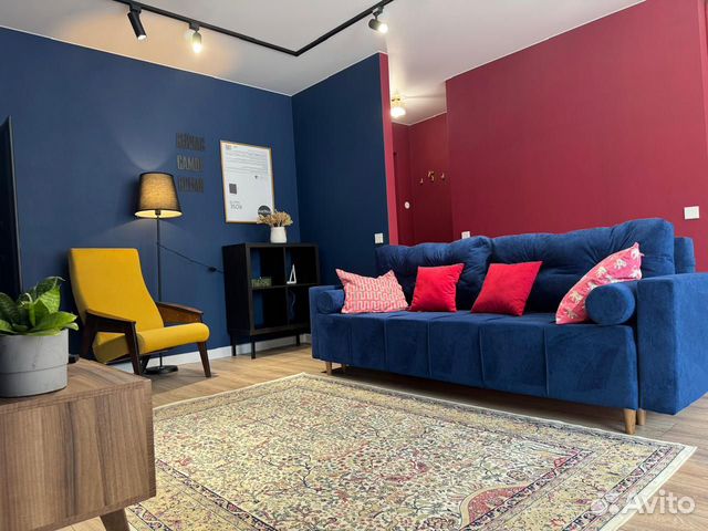 

2-к. квартира, 45 м², 2 кровати