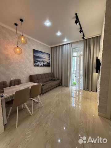 

1-к. квартира, 42 м², 2 кровати