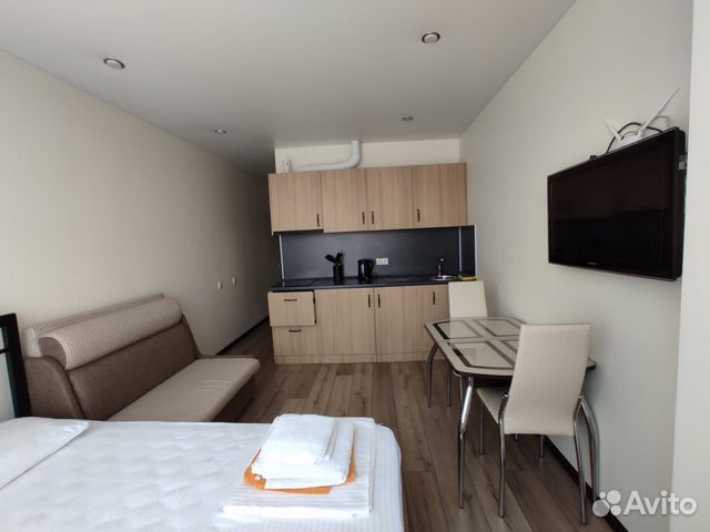

Квартира-студия, 24 м², 2 кровати