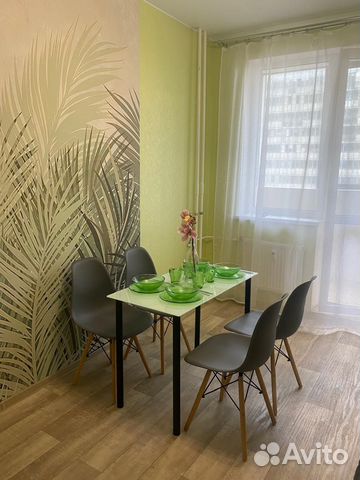 

1-к. квартира, 38 м², 3 кровати