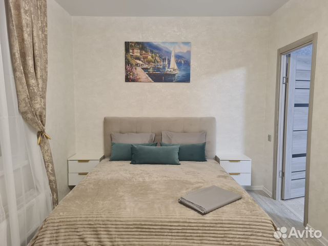 

1-к. квартира, 54 м², 4 кровати