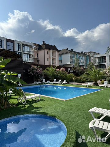 

Квартира-студия, 29,7 м², 2 кровати