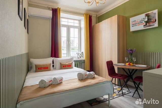 

Квартира-студия, 17,1 м², 1 кровать
