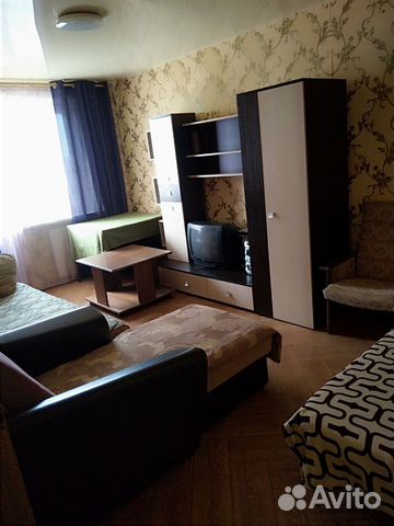 

1-к. квартира, 34 м², 4 кровати
