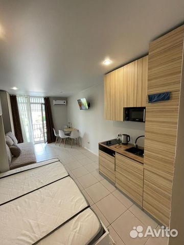

Квартира-студия, 30 м², 2 кровати