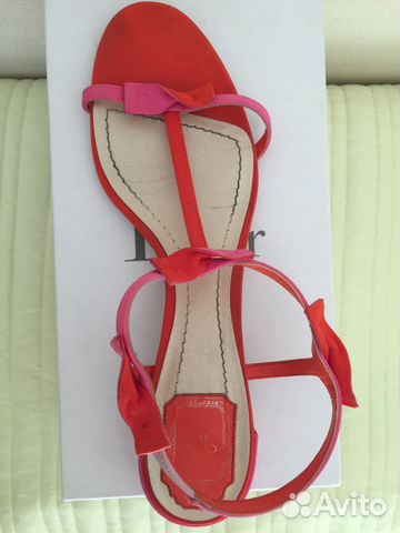 Dior летние туфли р. 41-42