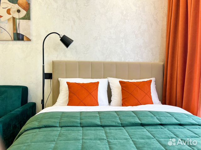 

Квартира-студия, 25 м², 2 кровати