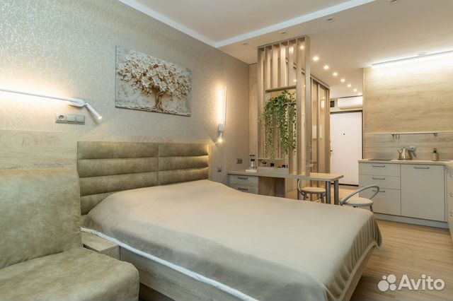 

Квартира-студия, 26 м², 1 кровать