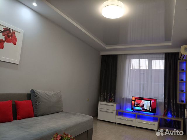 

1-к. квартира, 40 м², 2 кровати