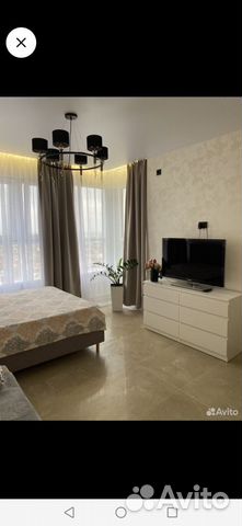 

Квартира-студия, 30 м², 2 кровати