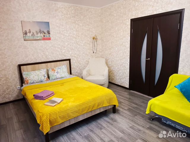 

1-к. квартира, 43 м², 3 кровати