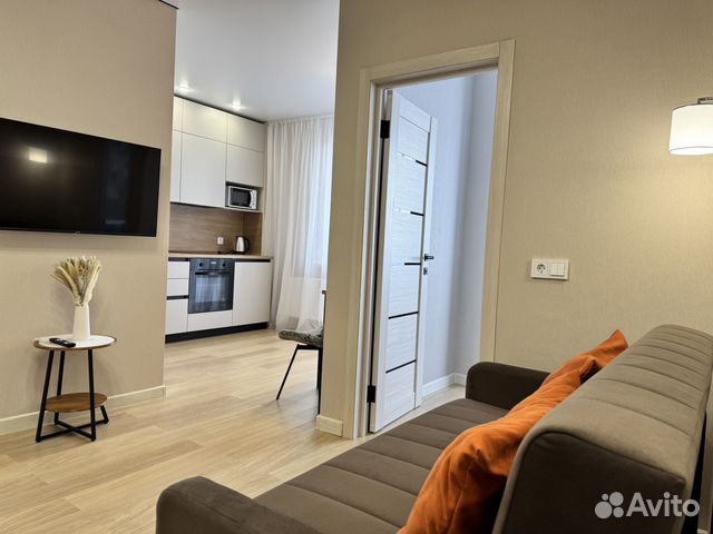 

1-к. квартира, 45 м², 2 кровати