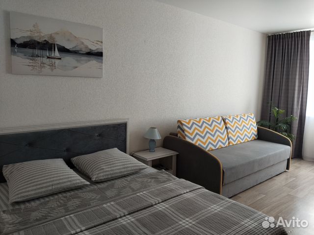 

1-к. квартира, 38 м², 2 кровати