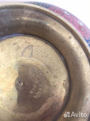 Ваза для фруктов. Бронза