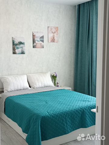 

1-к. квартира, 37 м², 2 кровати