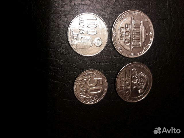 Узбекистан набор 4 монеты 2018 года Узбекистан набор 4 монеты 2018 года