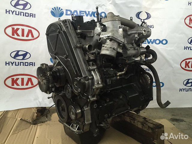 Двигатель D4CB Киа Соренто 174лс,Видео запуска