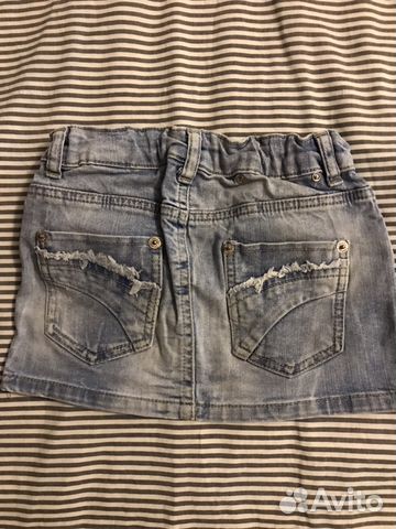 Юбка джинсовая Zara Kids 4/5 лет Юбка джинсовая Zara Kids 4/5 лет