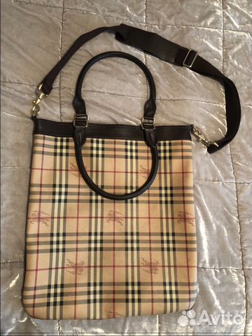 Дорожная сумка-мессенджер Burberry.Оригинал. Торг